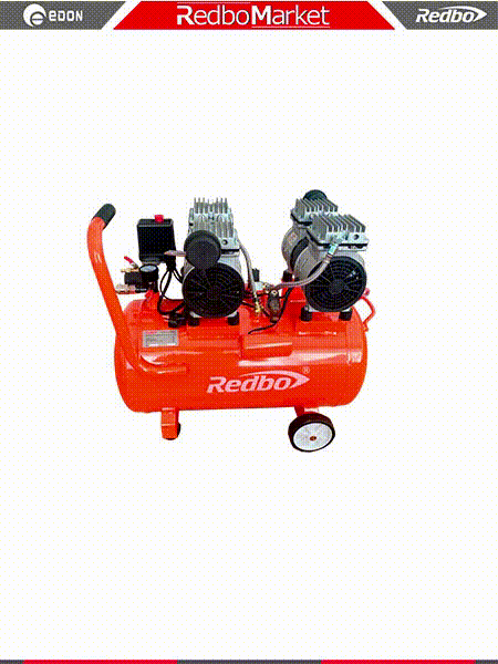 Компрессор безмасляный Redbo ACN-50-1200x2_гиф 360