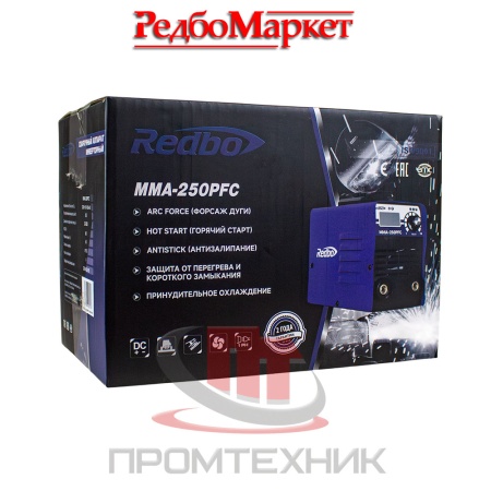 Сварочный-аппарат-инверторный-REDBO-MMA-250PFC_7